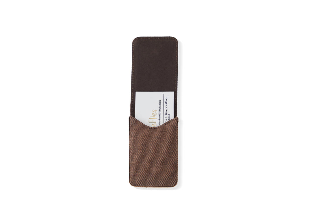 The Label GAIA Hemp Fliptop Vertical Card Holder