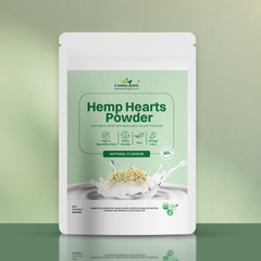Cannaking Hemp Hearts Protein Powder - Natural: Unflavored, Unsweetened, 100% Natural Water Soluble Plant Protein Powder