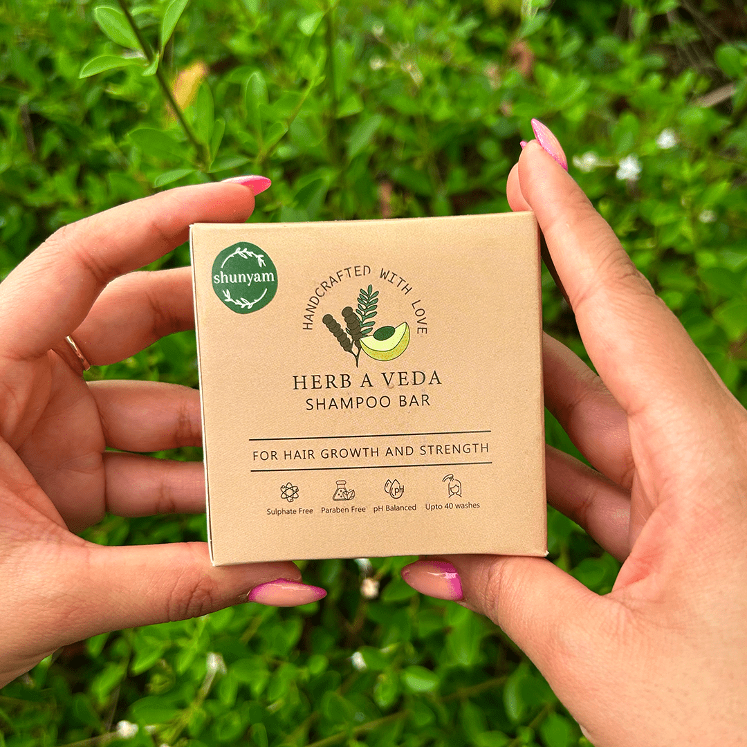 Herb - a - Veda Shampoo Bar for Hair Growth and Strength - Suspire