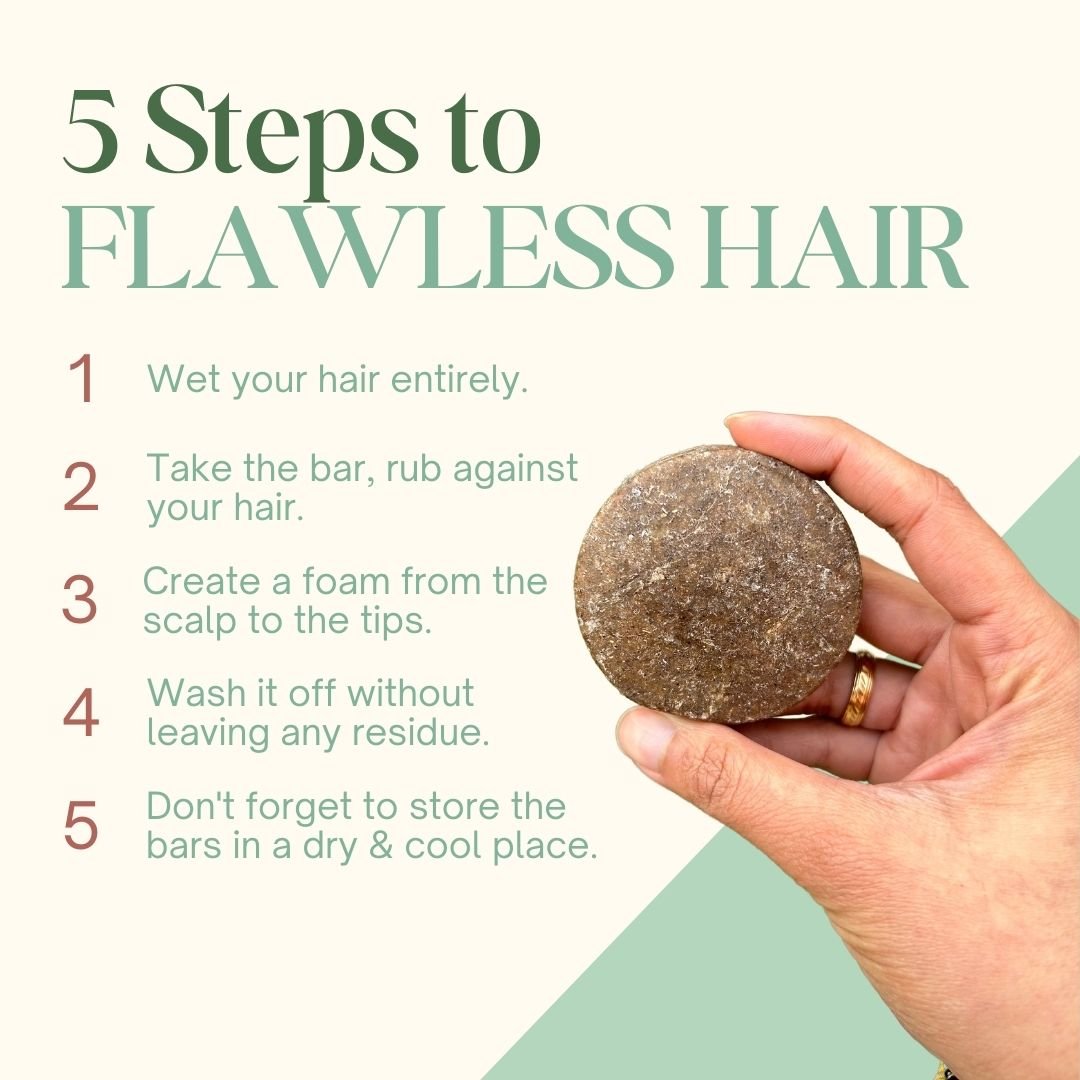Herb - a - Veda Shampoo Bar for Hair Growth and Strength - Suspire
