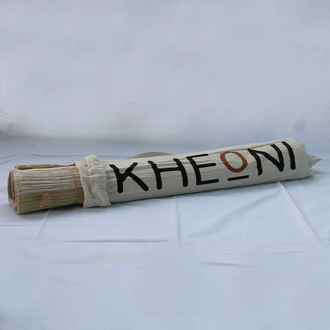 KHEONI Herbal Drill Yoga Mat With Hurdles