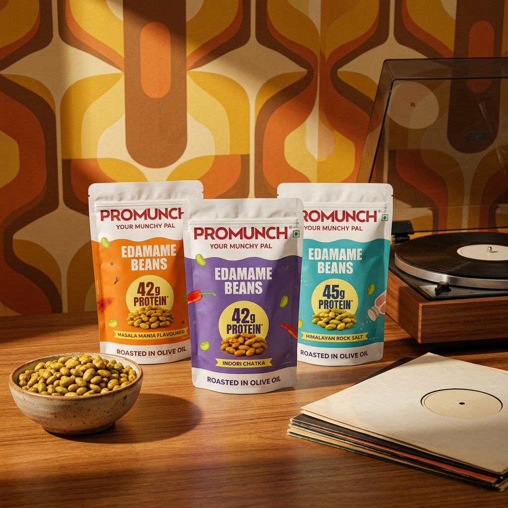 PROMUNCH Roasted Edamame Beans Combo