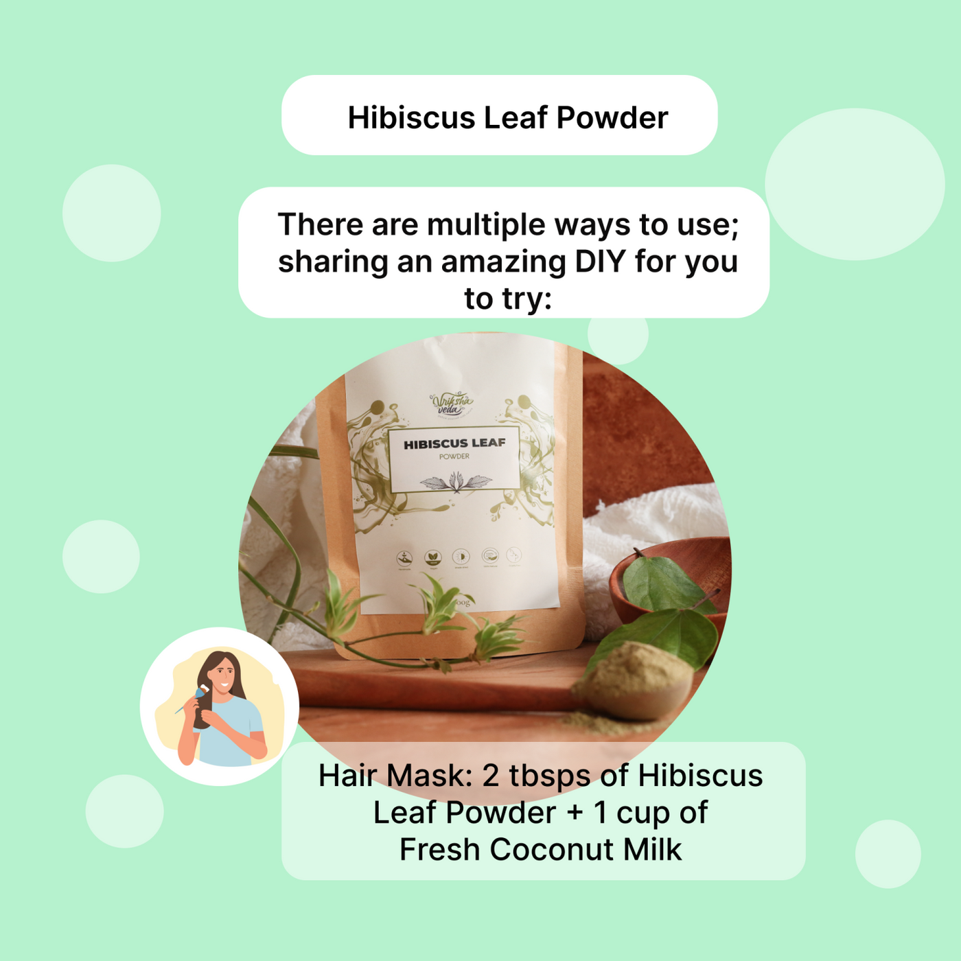 Hibiscus leaf powder 100 gm