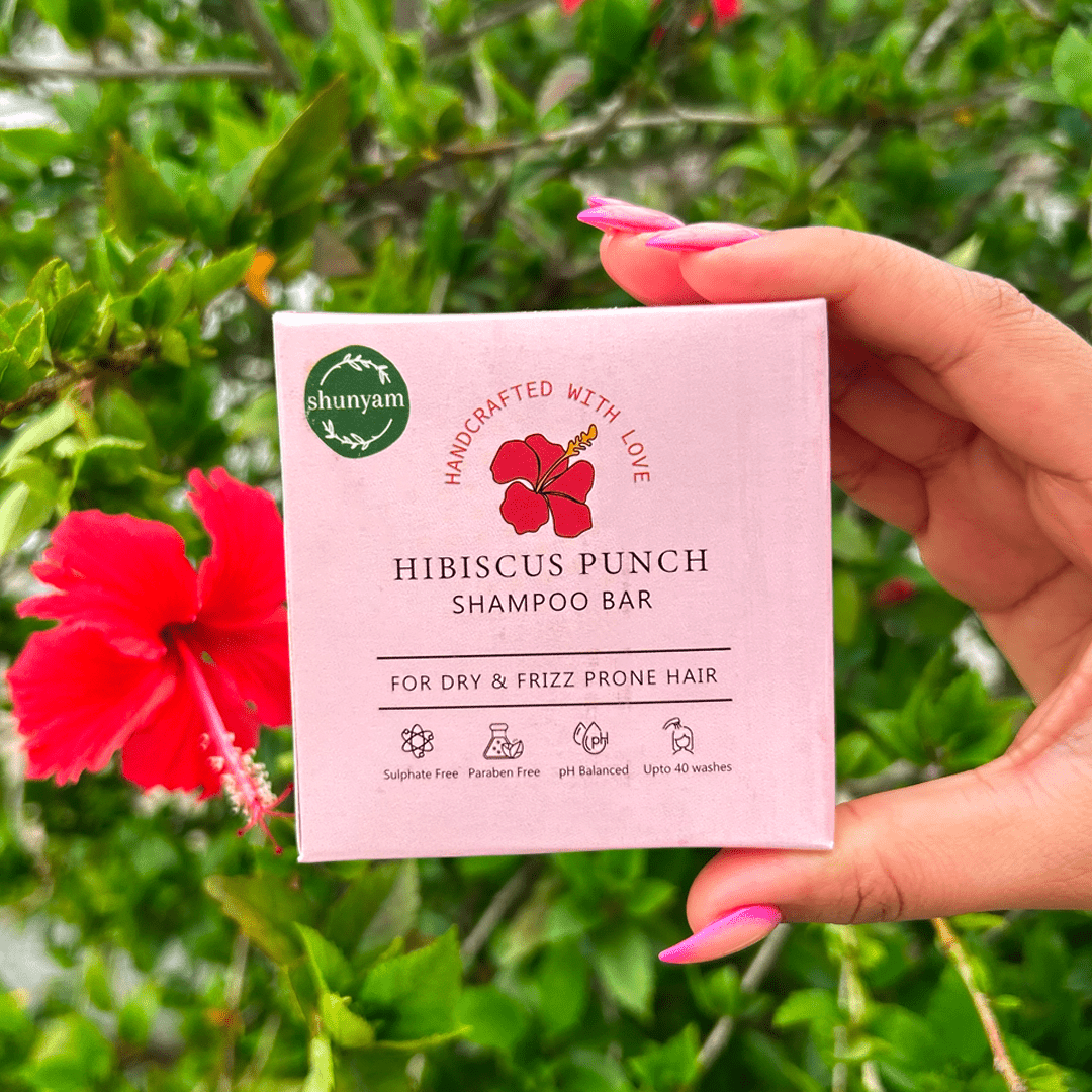 Hibiscus Punch Shampoo Bar for Dry and Frizzy Hair - Suspire