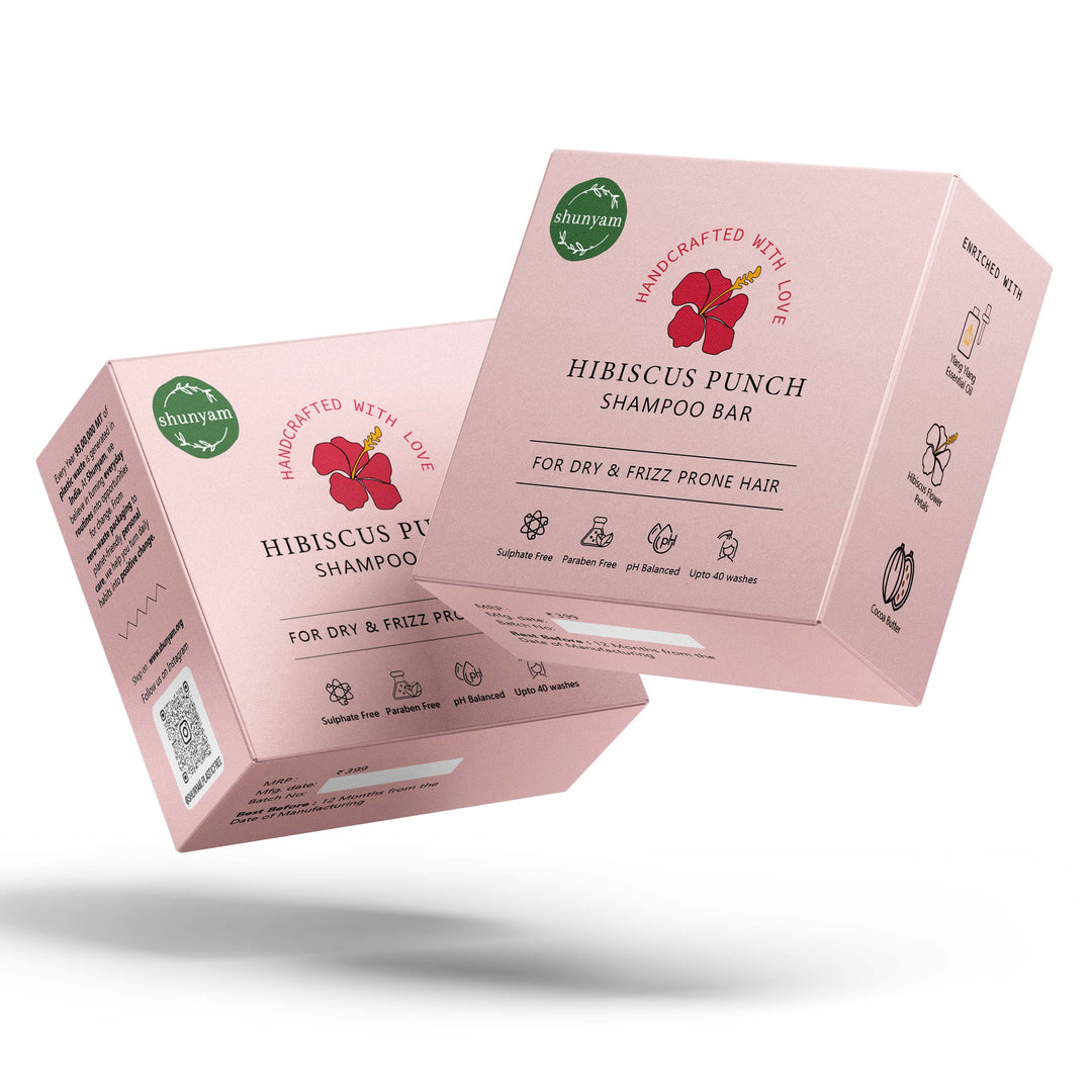 Hibiscus Punch Shampoo Bar for Dry and Frizzy Hair - Suspire