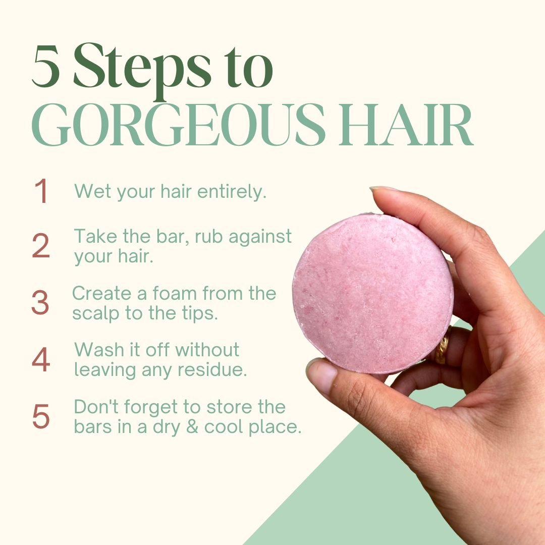 Hibiscus Punch Shampoo Bar for Dry and Frizzy Hair - Suspire