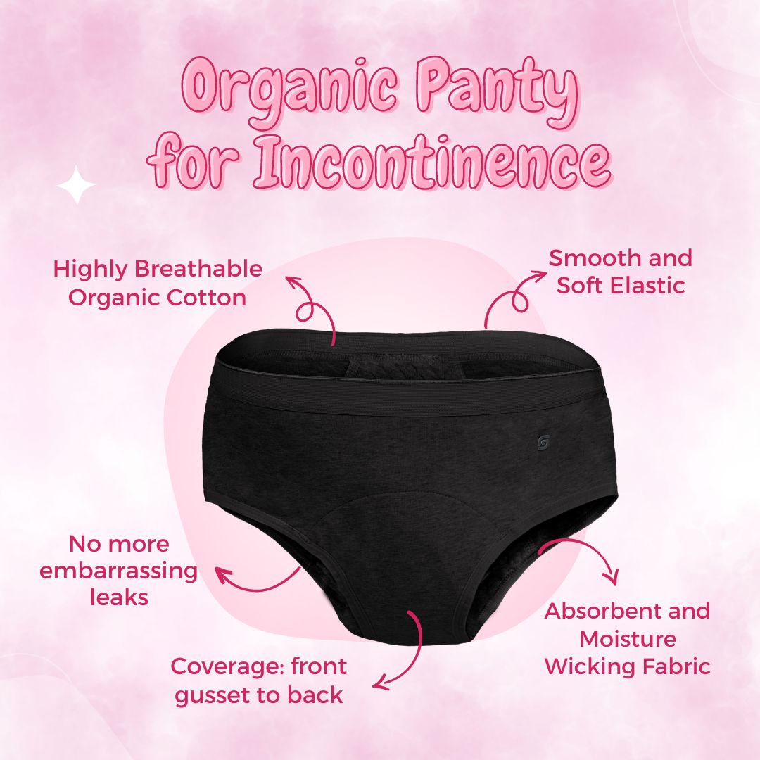 SochGreen Organic Incontinence Panty (hipster) (1 pc)