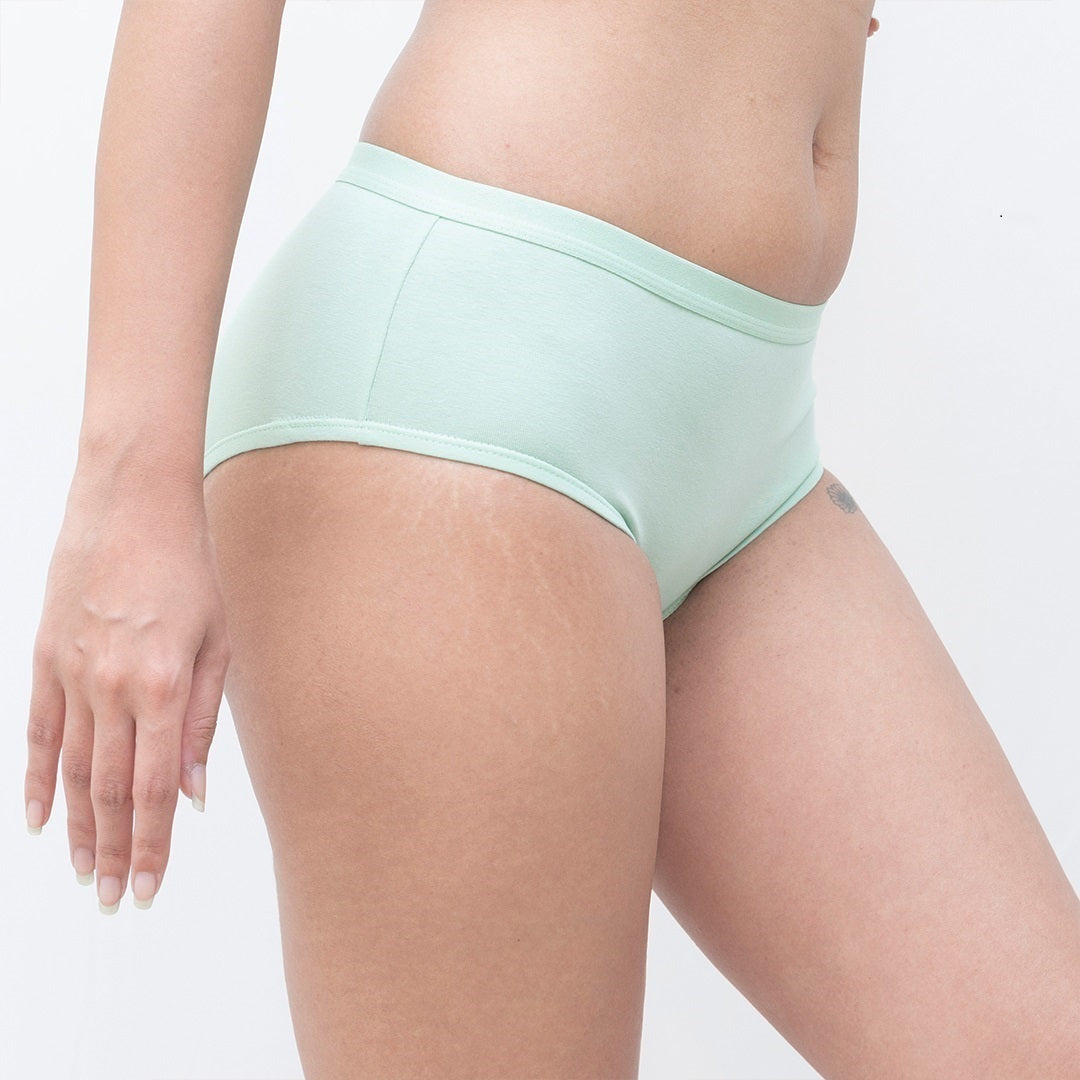 Organic Everyday Panty Greenfig (Hipster) (3pc)