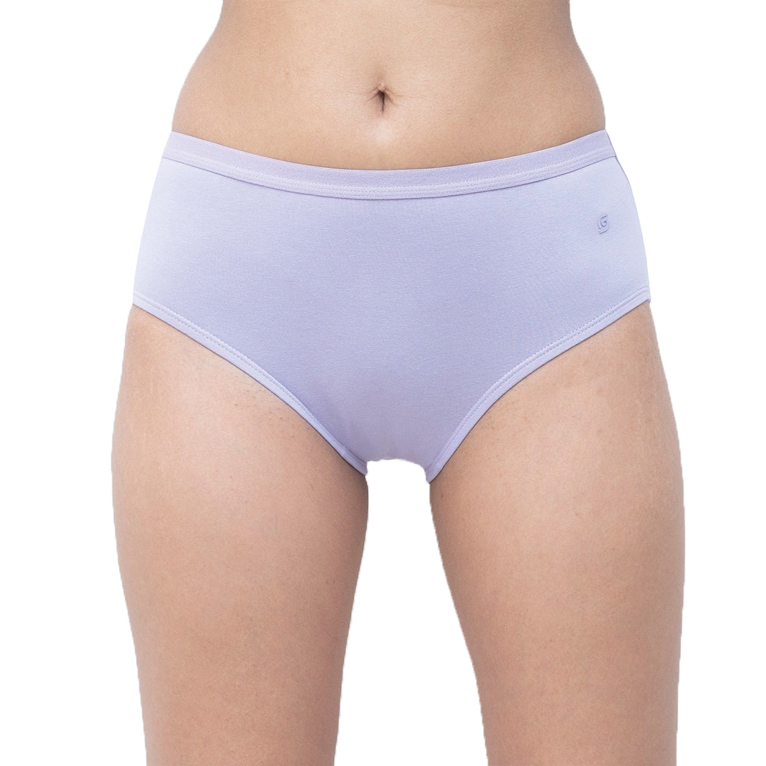 Organic Everyday Panty Lavender (Hipster) (3pc)