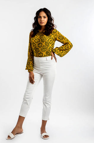 House of Ara Cupro Fabric Ajrakh Shirt