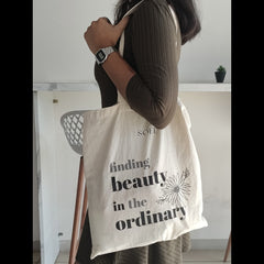 SOEL Organic Cotton Tote bags-Finding Beauty in Ordinary