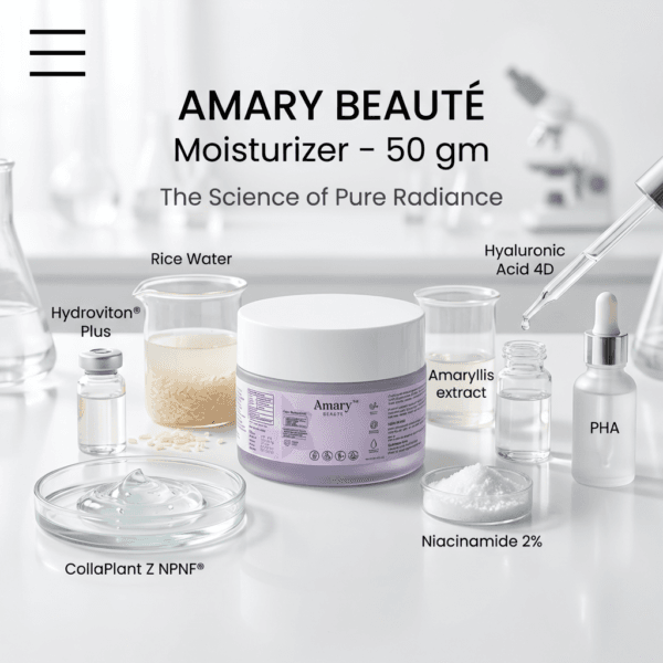 Amary Beaute Deep Hydration Face Moisturizer + Barrier Repair Moisturizer