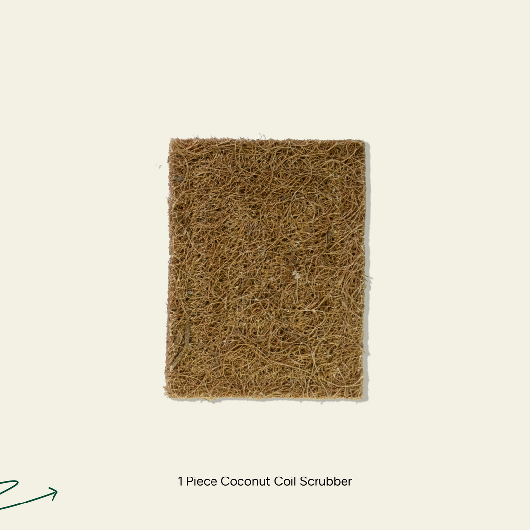 Soil Origin Eco-Friendly Home & Body Essentials Combo - Toothbrush, Loofah, Coconut Scrubber & More