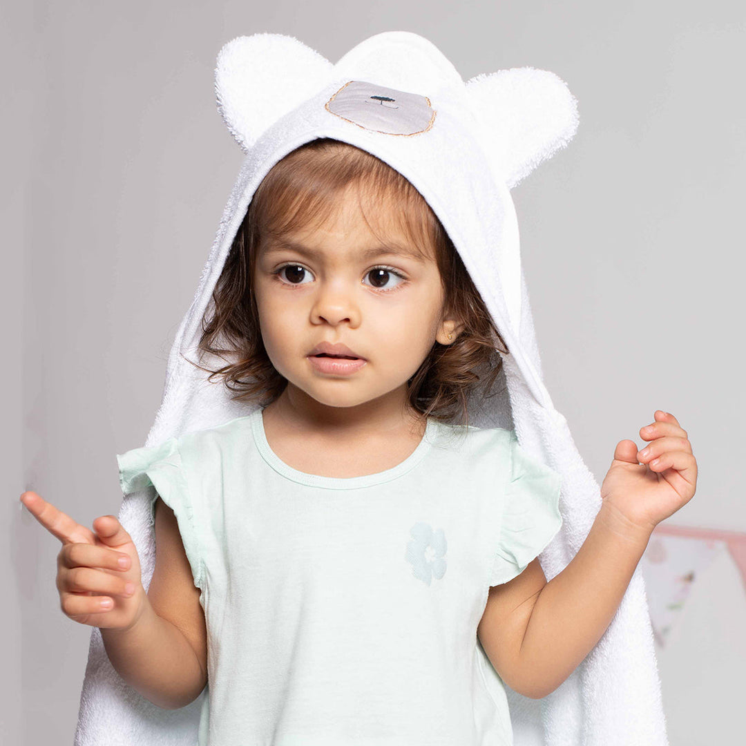 Tiny Snooze Hooded Towel