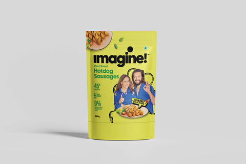 Imagine Plant Based Hotdog Sausages - 500gm