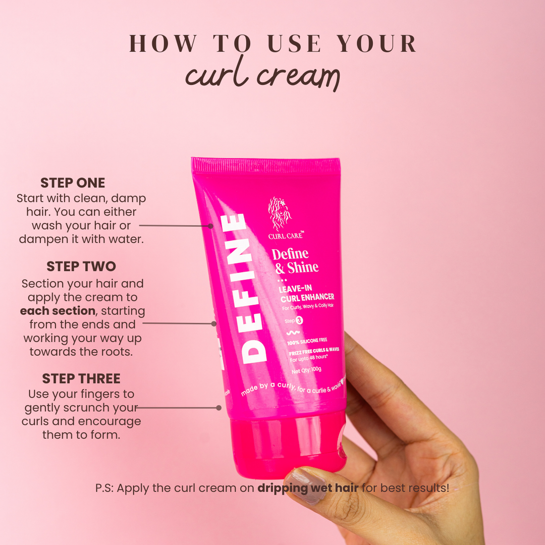 Curl Care Define and Shine Curl Cream - 100 g