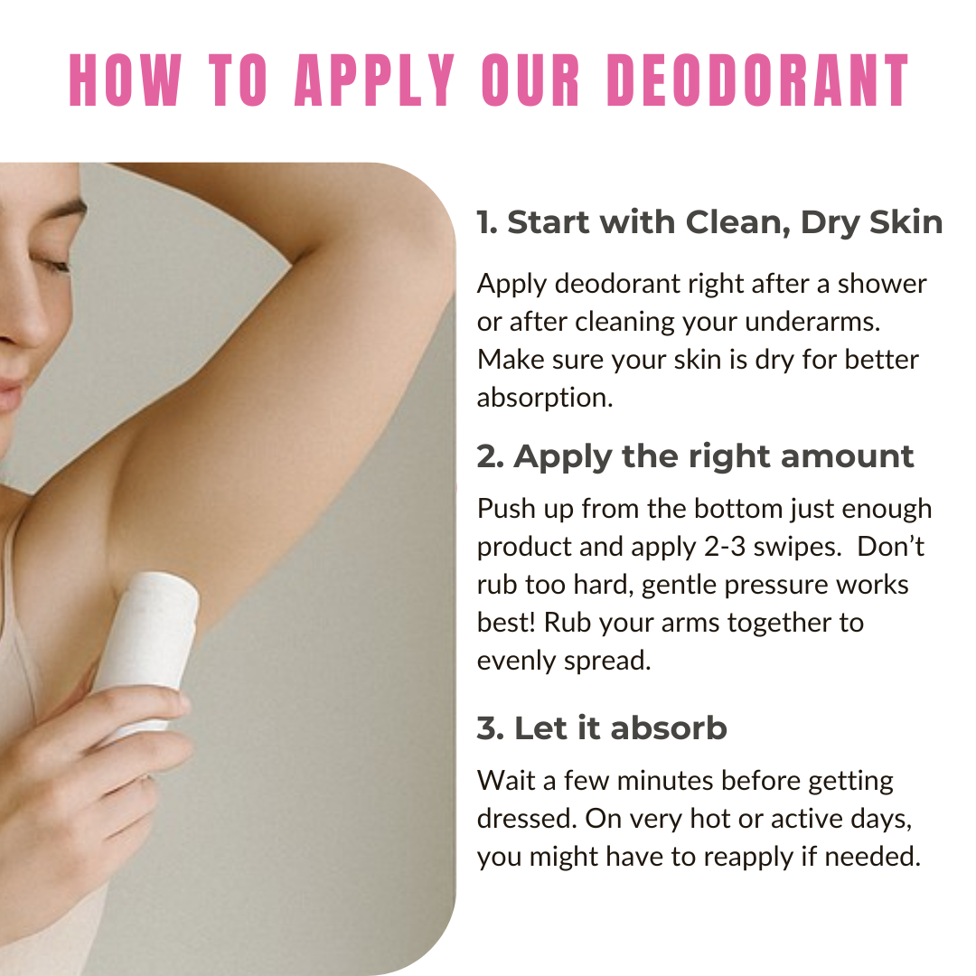 Betterliving And Home Bliss - Rose & Vanilla Natural Deodorant Enriched With Magnesium & Probiotics