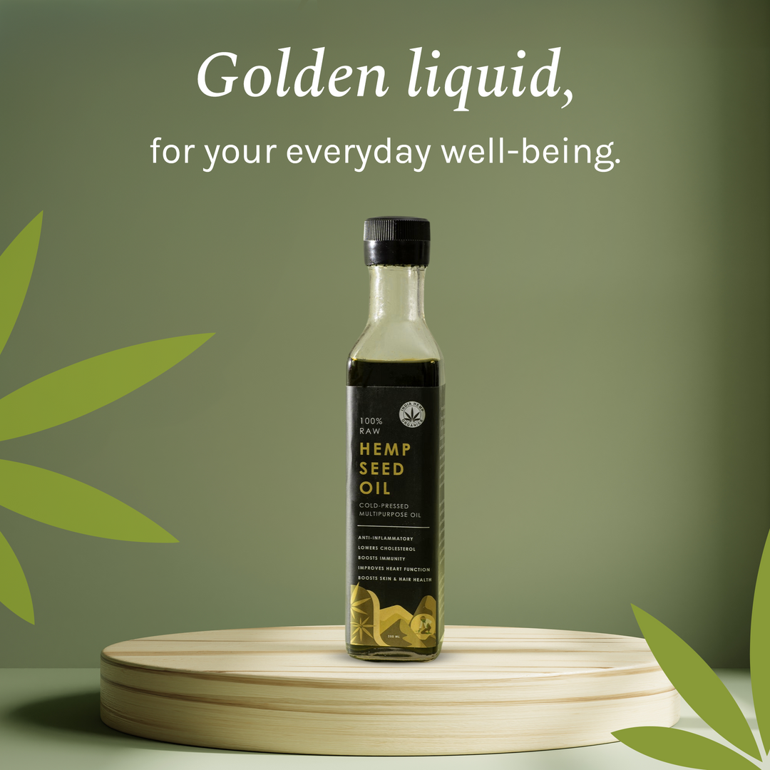 India hemp Organics Hemp Seed Oil 250ml