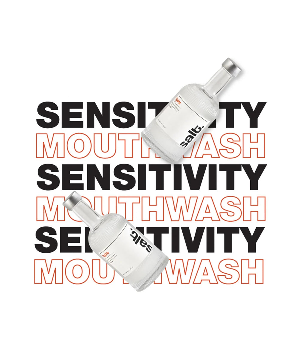 Salt Oral Care Hydra Tooth Sensitivity Mouthwash - Saffron | 330ml