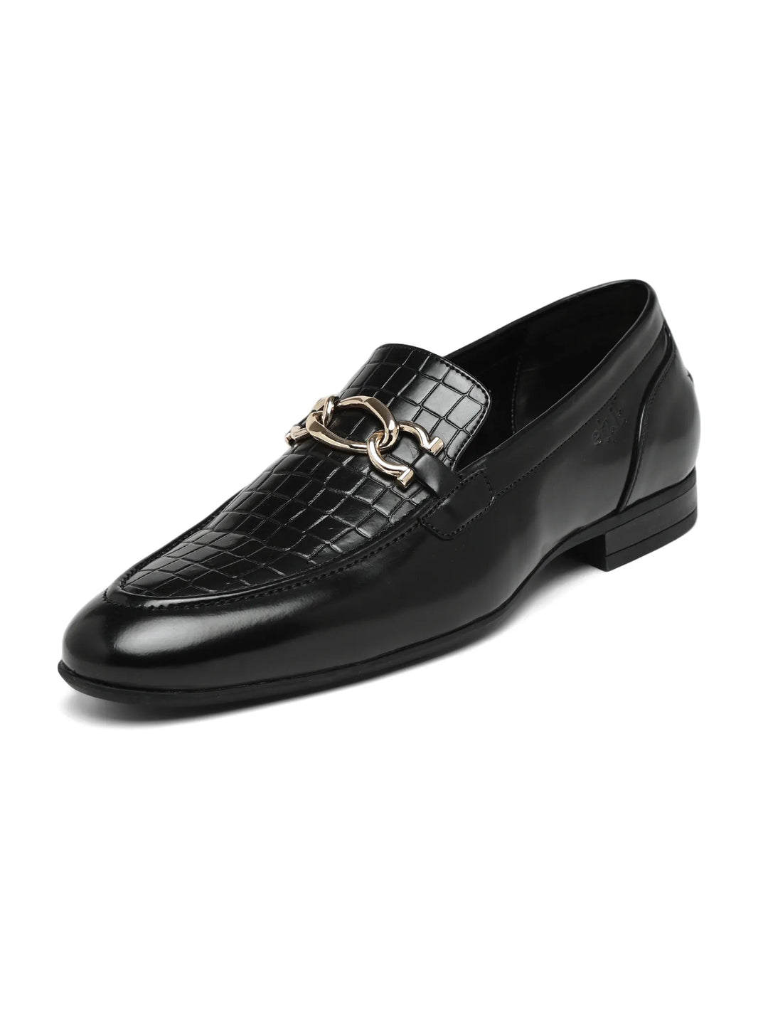 Aristocrat  Black  Horsebit Loafers