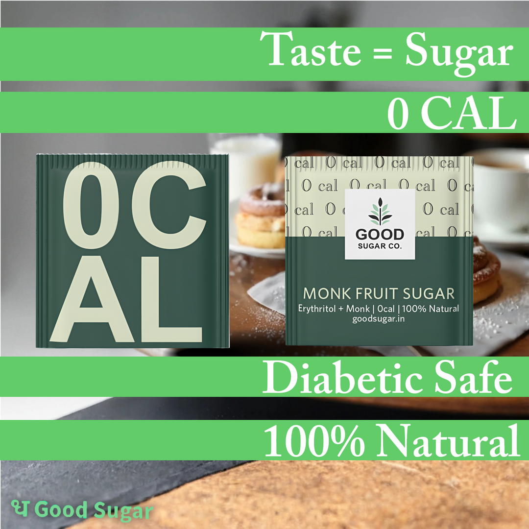Good Sugar Monk Fruit Sugar Sachet Box