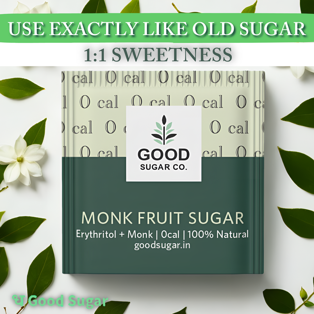 Good Sugar Monk Fruit Sugar Sachet Box