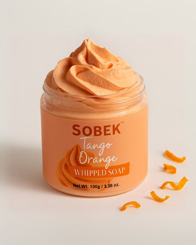 Sobek Naturals Tango Orange Whipped Cream Soap and Body Wash- 100 gm