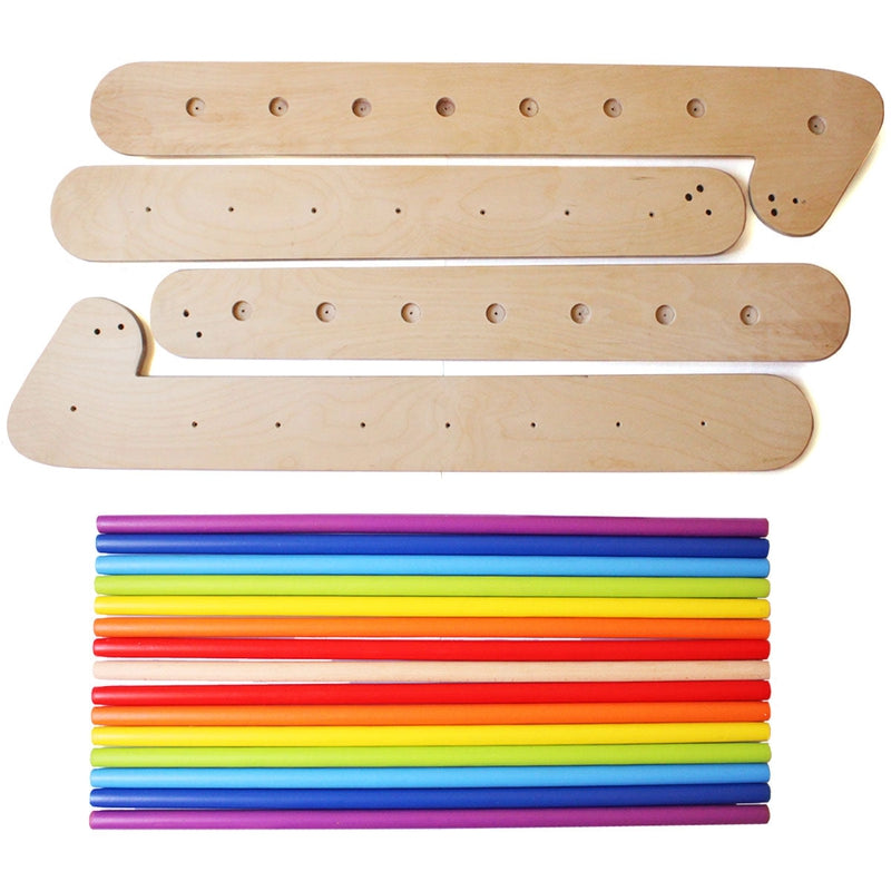 Shumee Wooden Rainbow Pikler Triangle