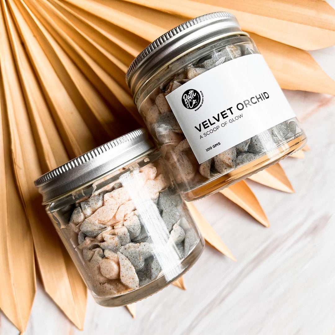 Batti & Co. Velvet Orchid Whipped Body Scrub 100g