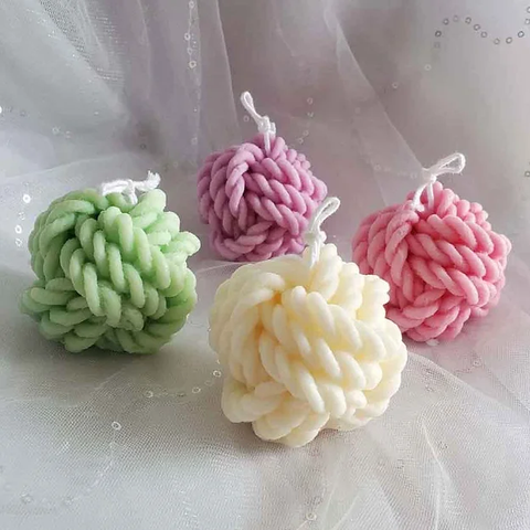 Set of 4 Knot Candles