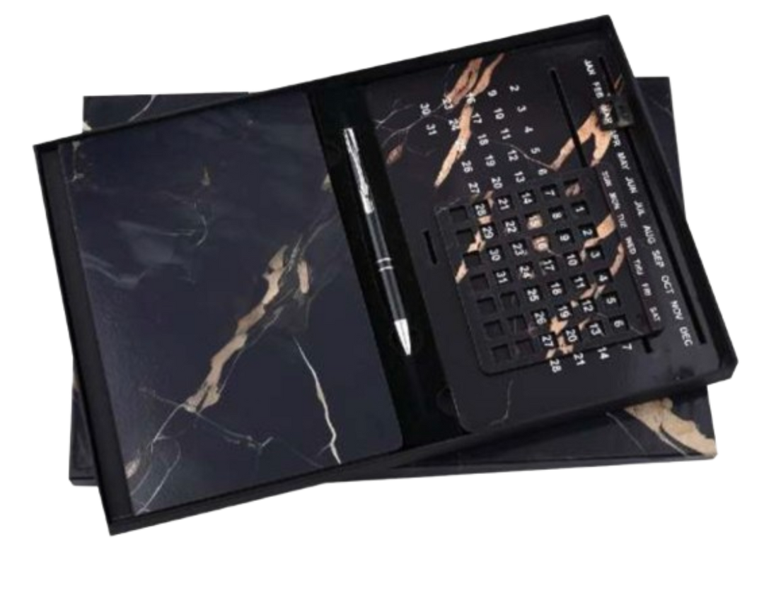 MiRa Gifting Solutions Wooden Gift Set | Diary + Pen + Calendar