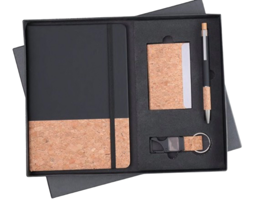 MiRa Gifting Solutions Cork-Inspired 4-in-1 Sustainable Gift Set