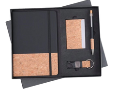 MiRa Gifting Solutions Cork-Inspired 4-in-1 Sustainable Gift Set