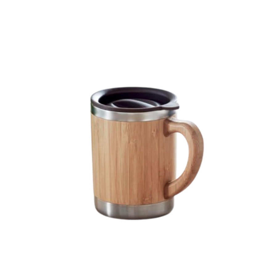 MiRa Gifting Solutions 6-in-1 Natural Bamboo Finish Executive Gift Set – Eco-Friendly Corporate Combo