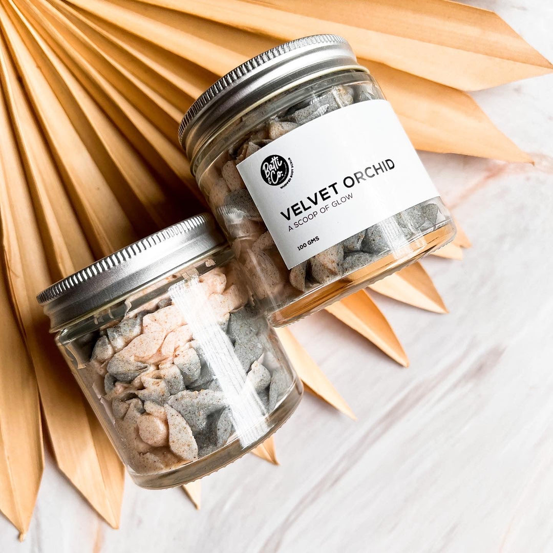Batti & Co. Velvet Orchid Whipped Body Scrub 100g