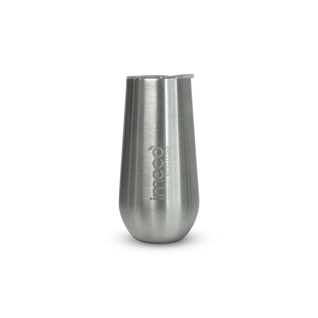 IMECO ECO LUXE Stainless Steel Wine Tumbler 300 ml (Set of 6) | BPA - Free, Leak - Proof & Travel - Ready | Lightweight, Reusable & Durable | Perfect for Office, Gym, Outdoor & Everyday Use - Suspire