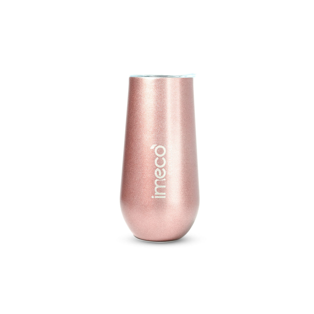 IMECO ECO LUXE Stainless Steel Wine Tumbler 300 ml (Set of 6) | BPA - Free, Leak - Proof & Travel - Ready | Lightweight, Reusable & Durable | Perfect for Office, Gym, Outdoor & Everyday Use - Suspire