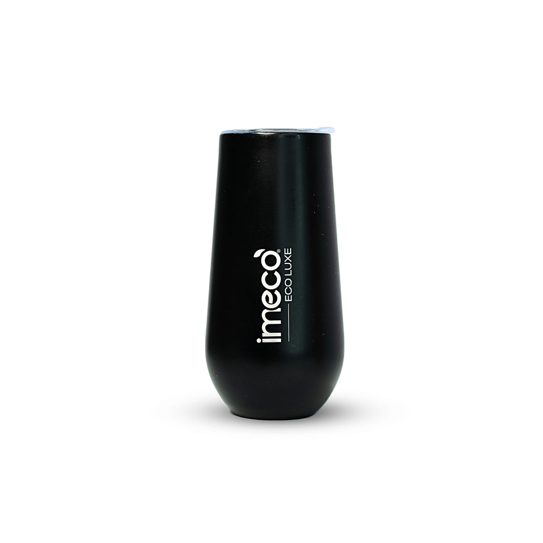 IMECO ECO LUXE Stainless Steel Wine Tumbler 300 ml (Set of 6) | BPA - Free, Leak - Proof & Travel - Ready | Lightweight, Reusable & Durable | Perfect for Office, Gym, Outdoor & Everyday Use - Suspire