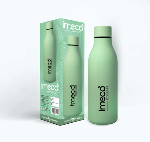 IMECO ECO MIST Stainless Steel Pastel Water Bottle – Leakproof & Lightweight | BPA-Free, Rust-Resistant & Eco-Friendly | Stylish, Travel-Ready & Odour-Free | Perfect for Office, Gym & Daily Use