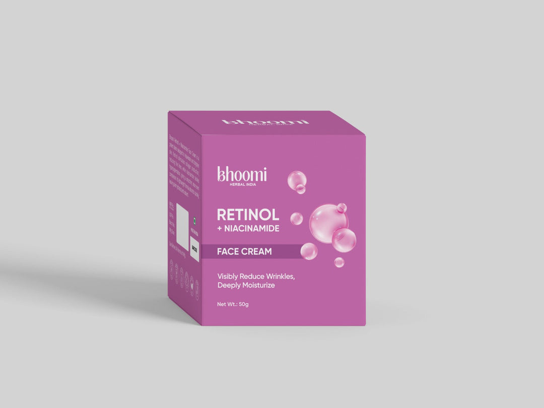 Bhoomi Herbal India RETINOL + NIACINAMIDE FACE CREAM
