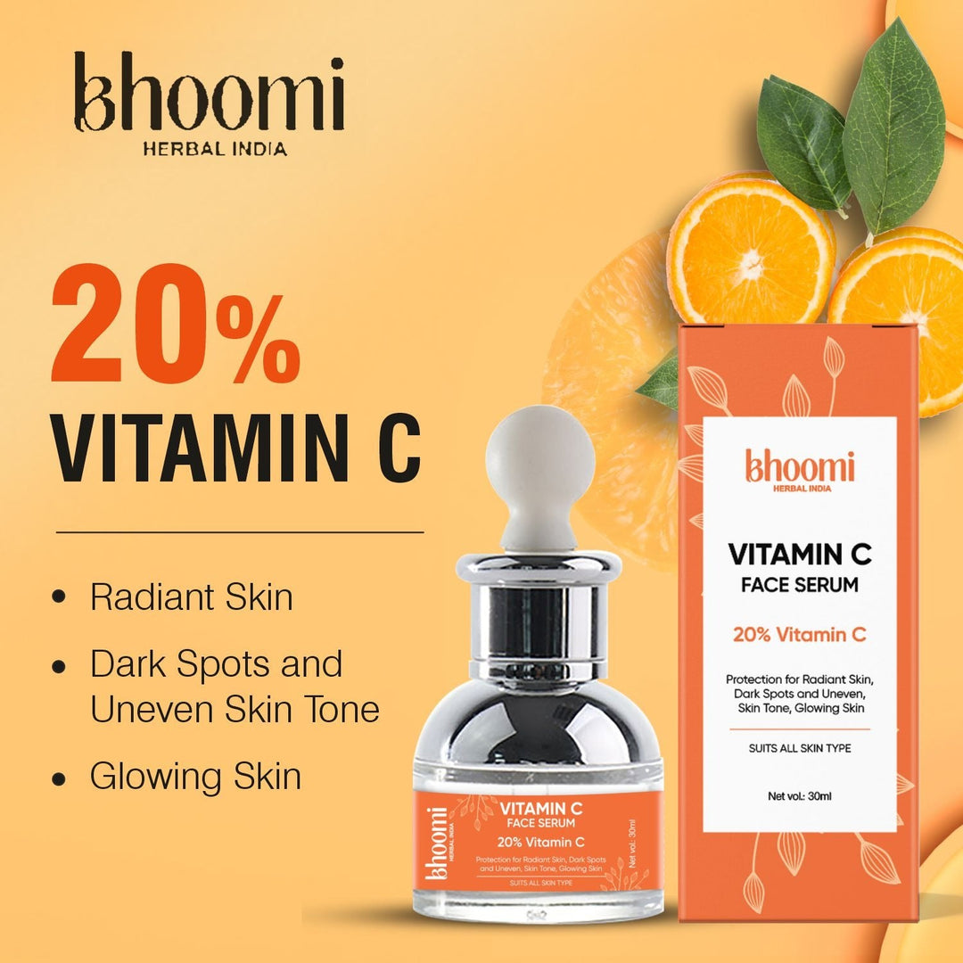 Bhoomi Herbal India VITAMIN-C FACE SERUM