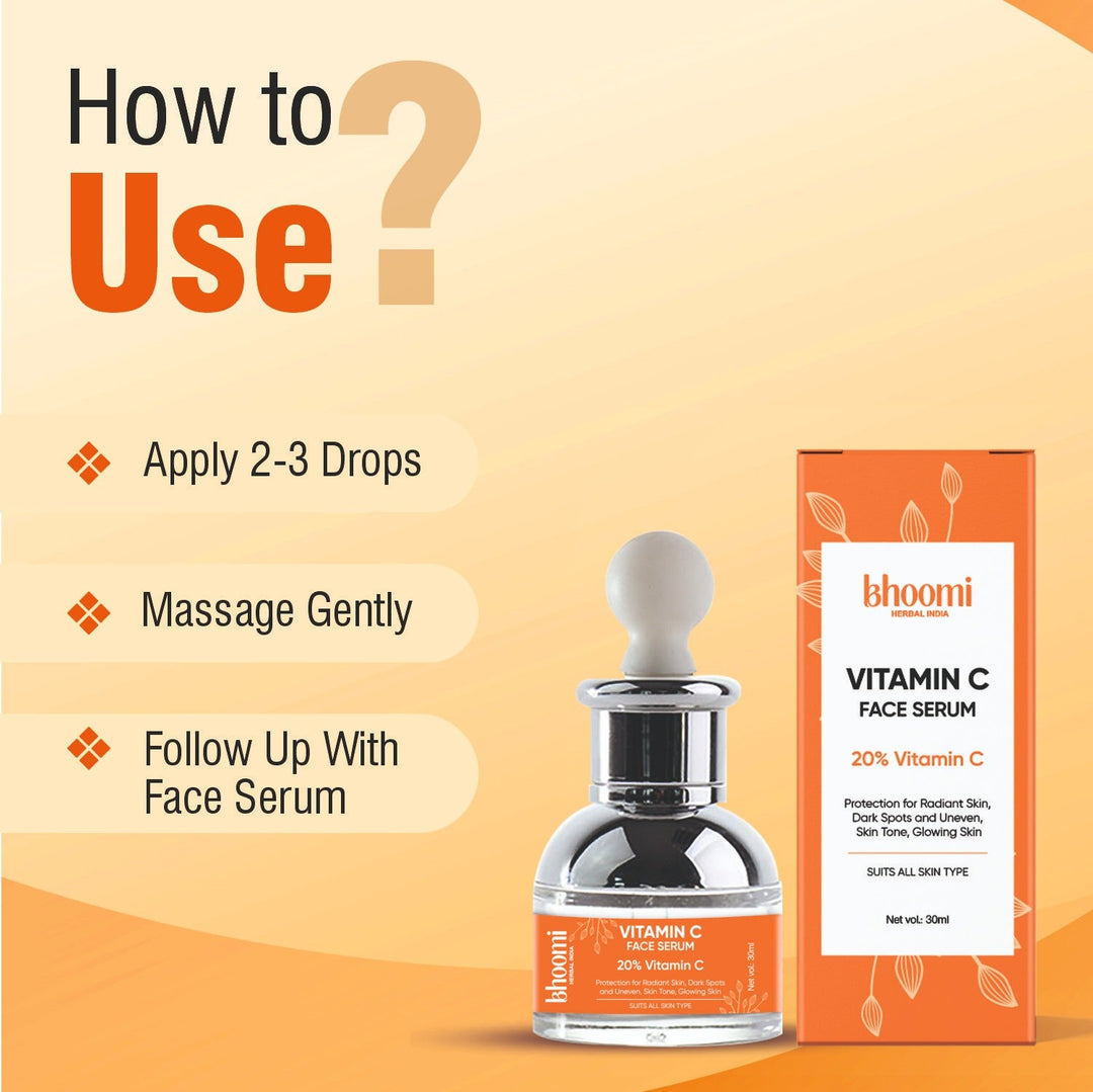 Bhoomi Herbal India VITAMIN-C FACE SERUM