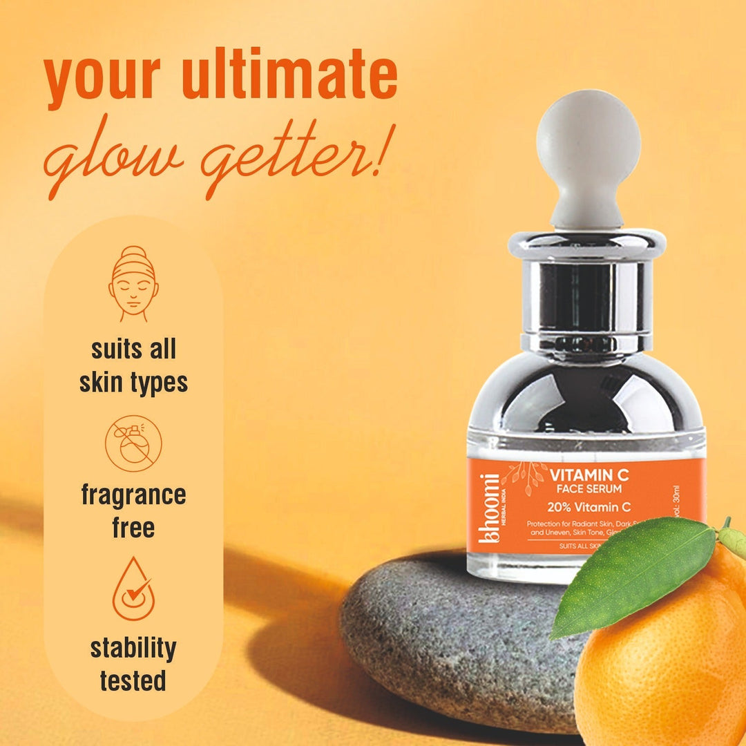 Bhoomi Herbal India VITAMIN-C FACE SERUM