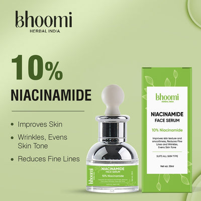 Bhoomi Herbal India NIACINAMIDE FACE SERUM