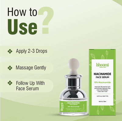 Bhoomi Herbal India NIACINAMIDE FACE SERUM