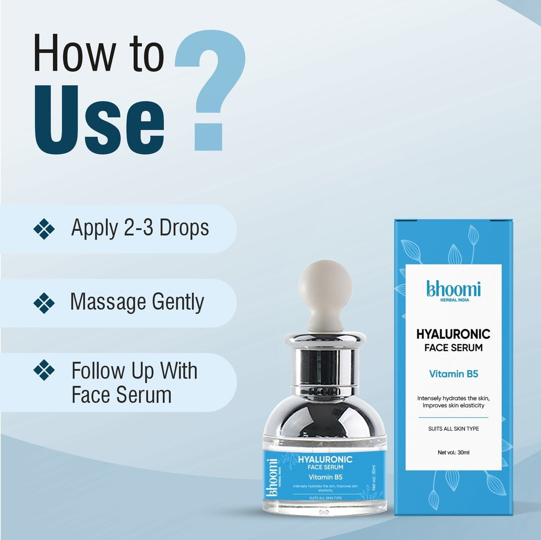 Bhoomi Herbal India HYALURONIC ACID FACE SERUM