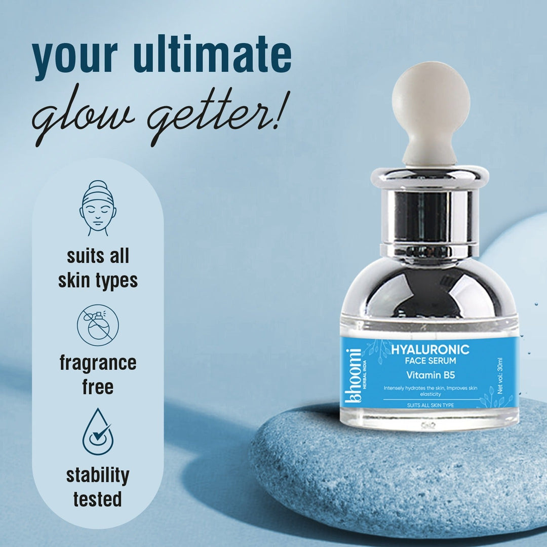 Bhoomi Herbal India HYALURONIC ACID FACE SERUM