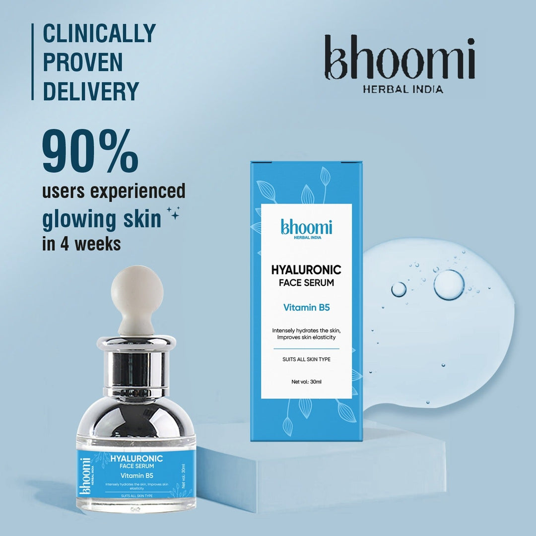 Bhoomi Herbal India HYALURONIC ACID FACE SERUM
