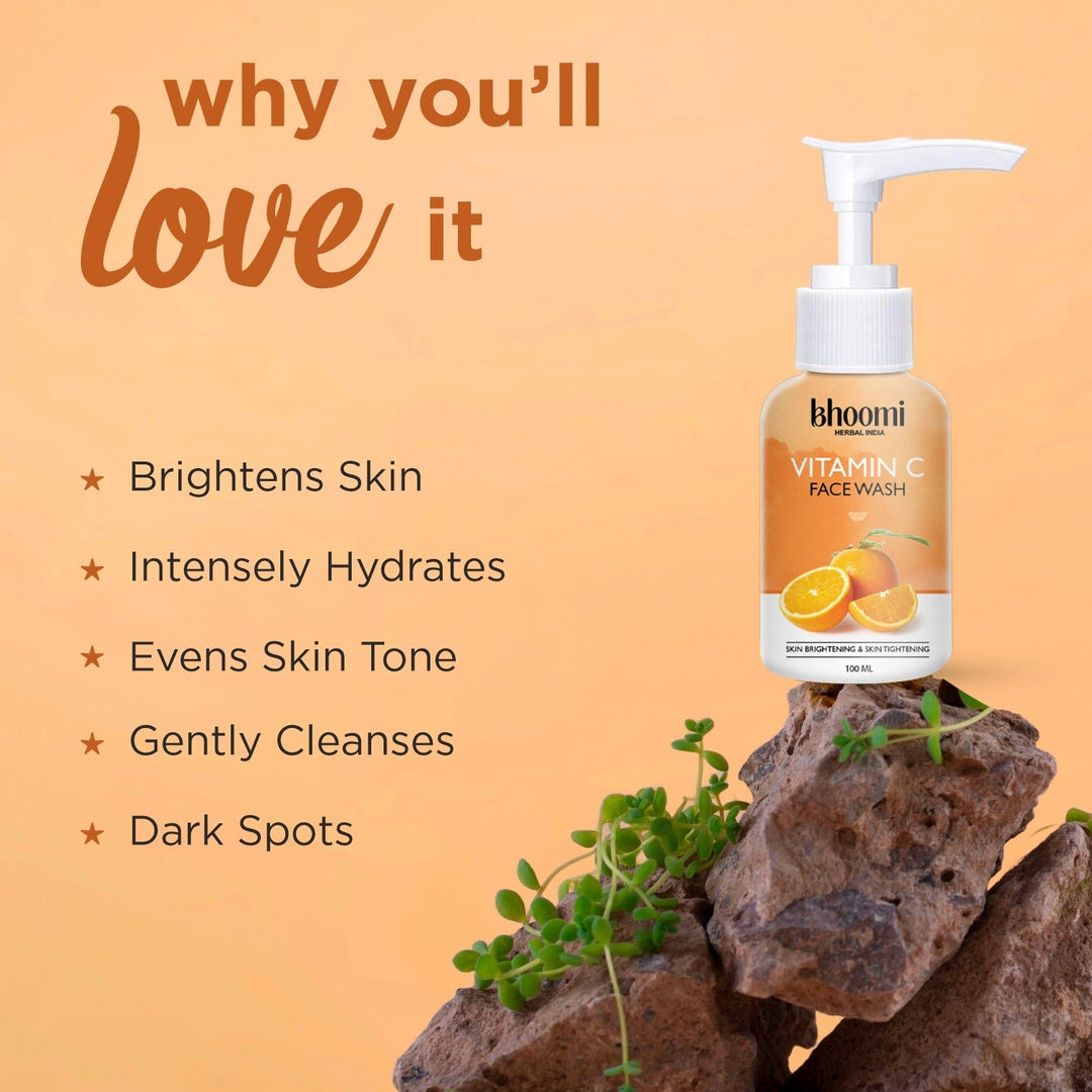 Bhoomi Herbal India VITAMIN-C FACE WASH