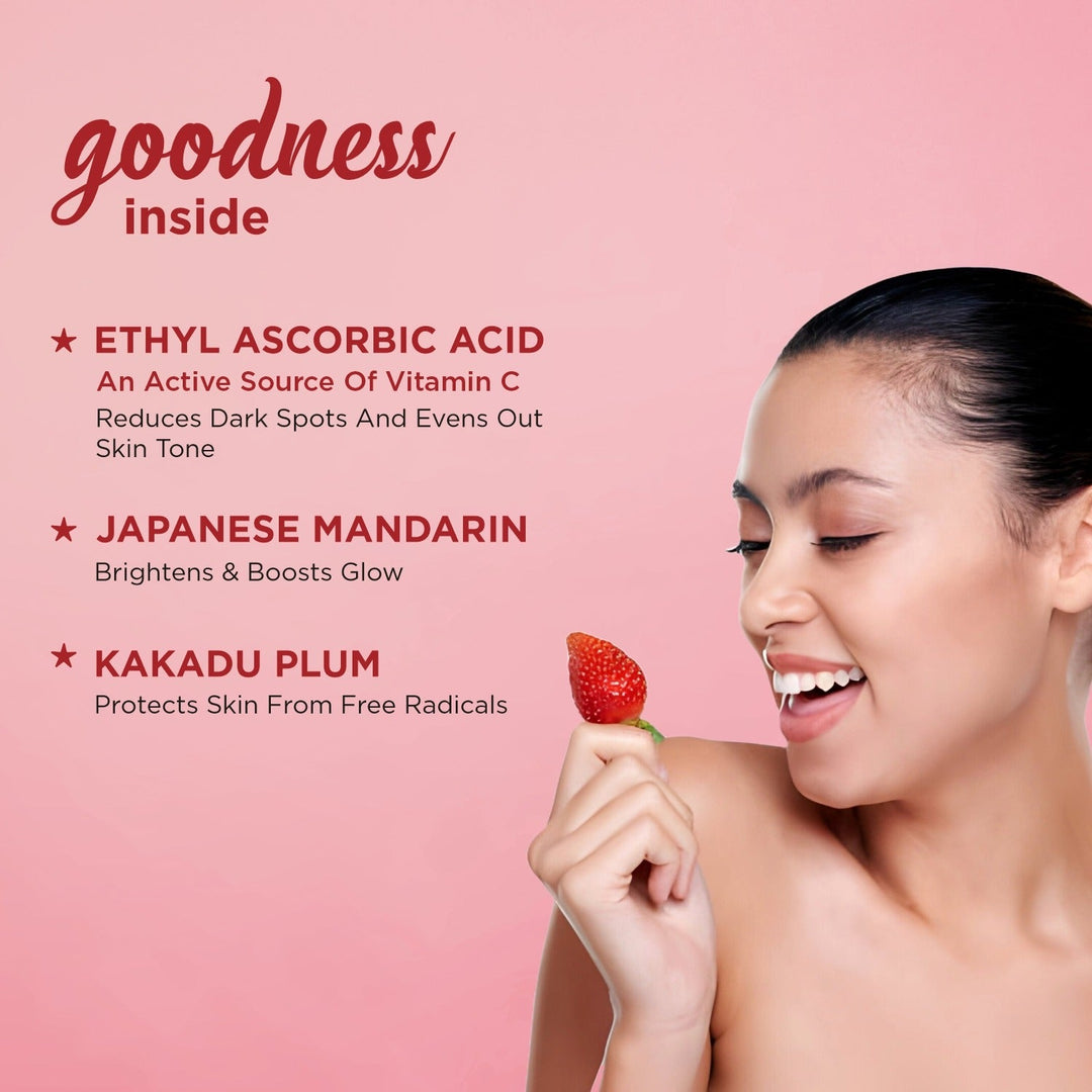 Bhoomi Herbal India STRWABERRY WITH HYALURONIC ACID FACE WASH